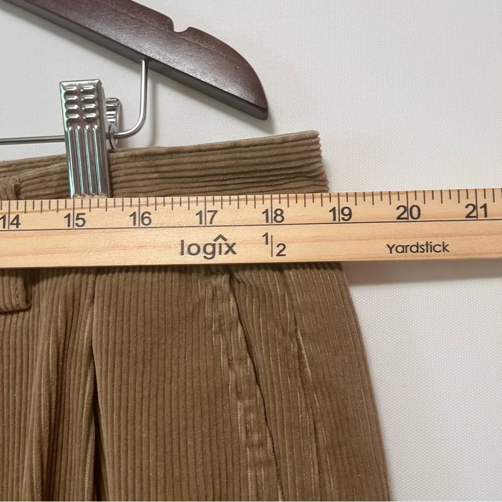 VTG Tommy Hilfiger Pants Men 38x28 Brown Corduroy Relaxed Wide Leg Baggy 90s Y2K